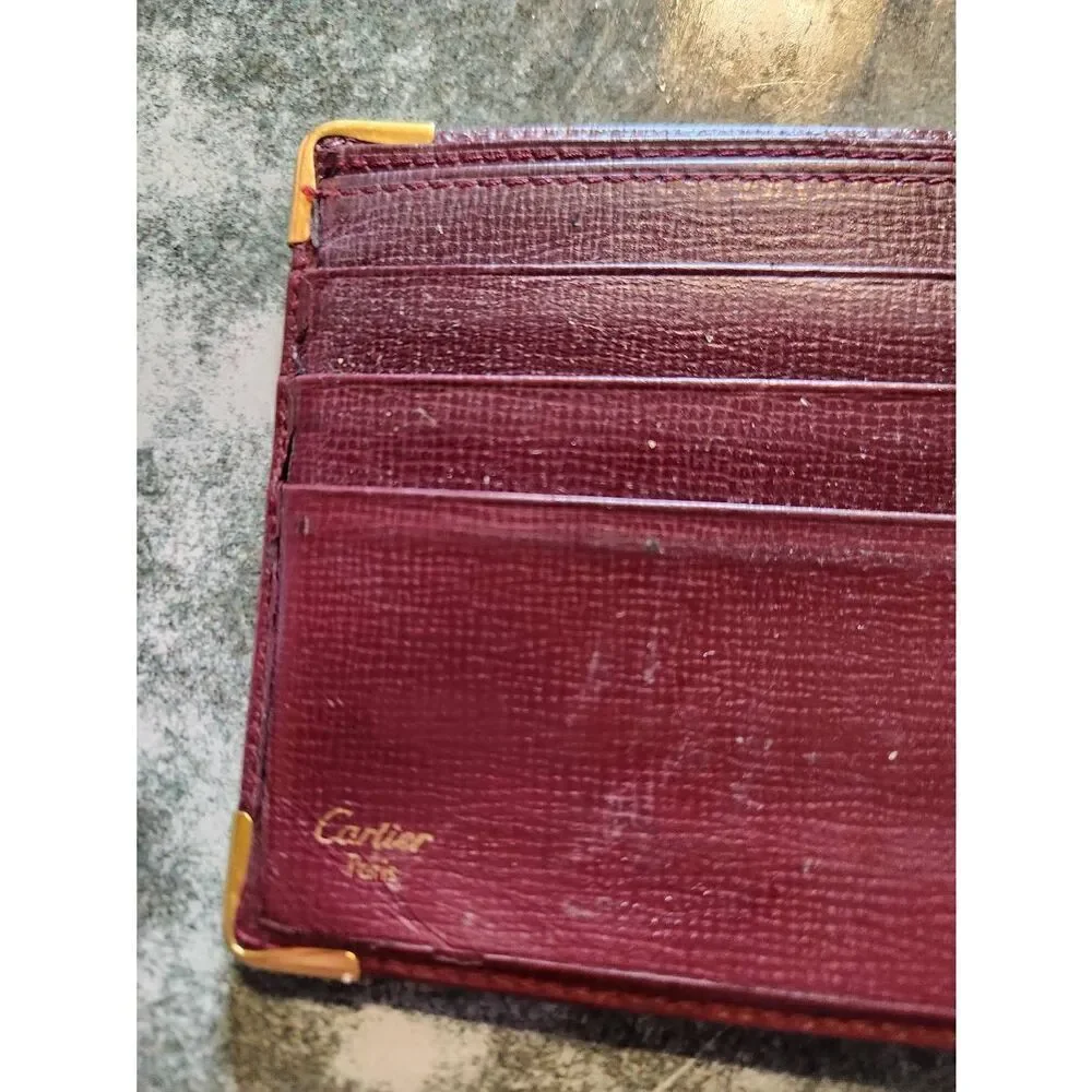 Vintage Cartier Paris  billfold/wallet